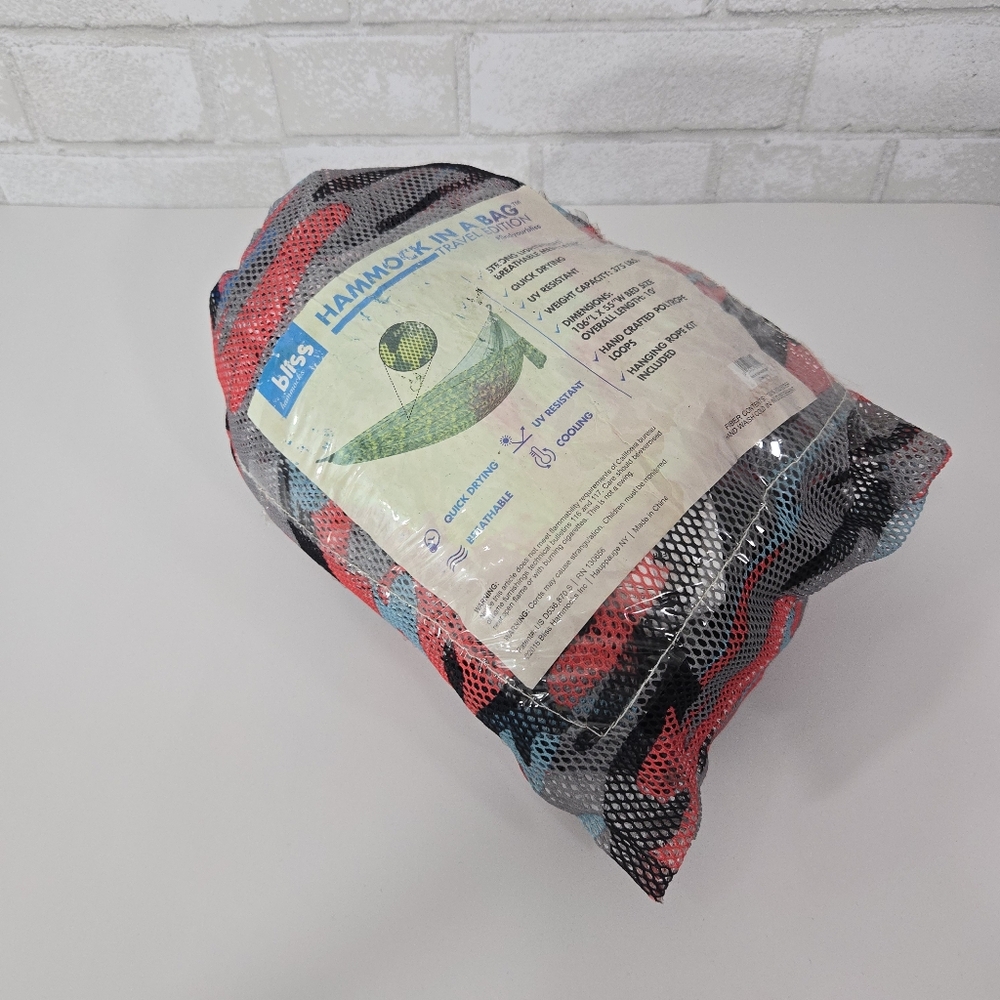 camo‎ hammock in a bag
